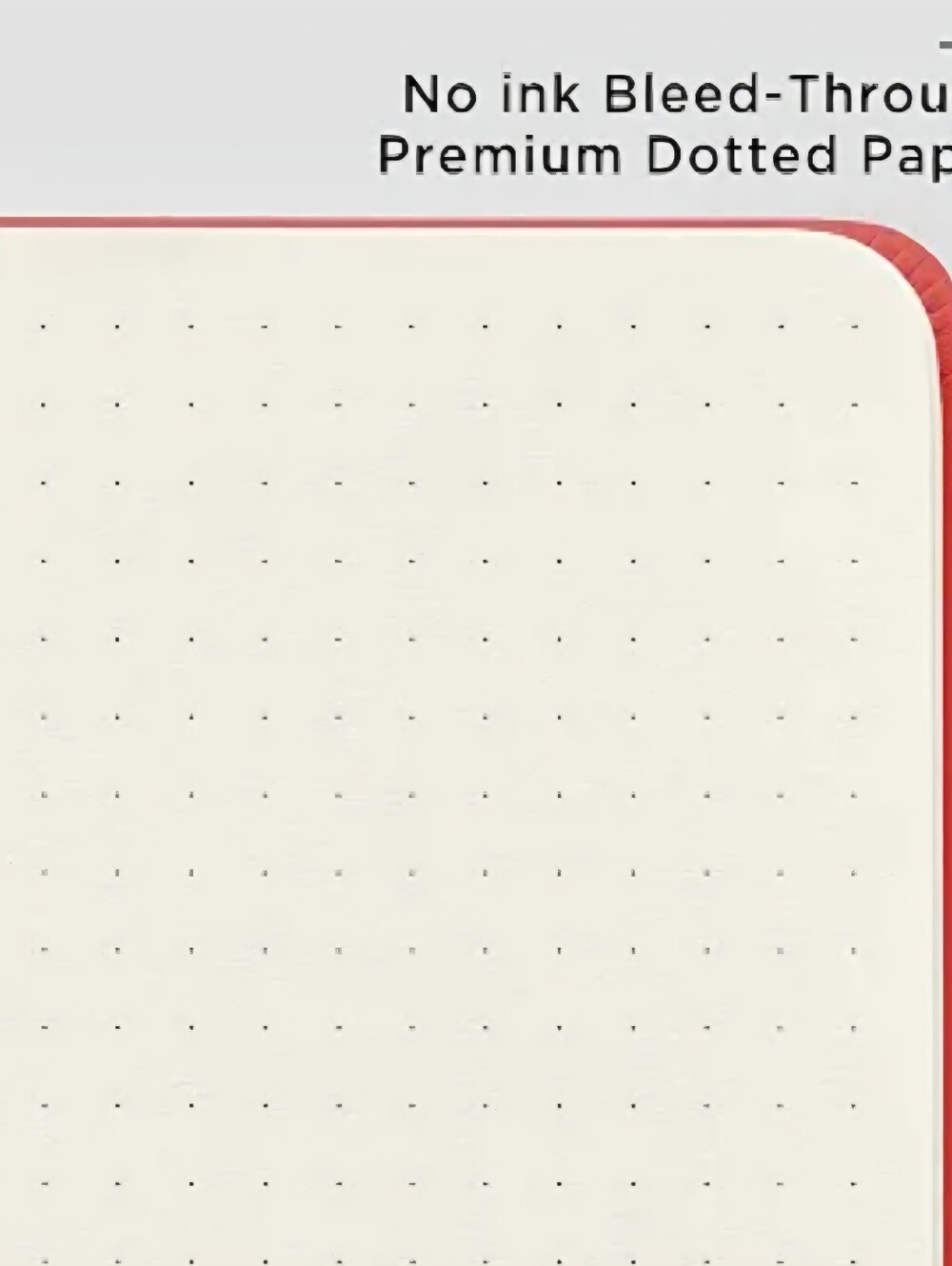 Per Se Red Dotted Notebook - Picture 5 of 16